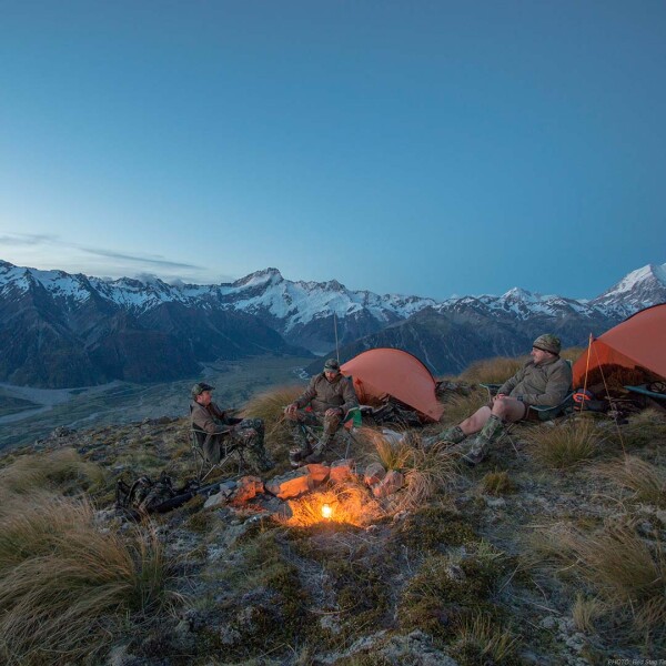 Alpine Hunters camping