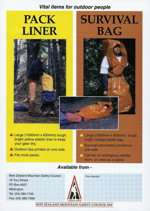 An original pack liner promotional poster