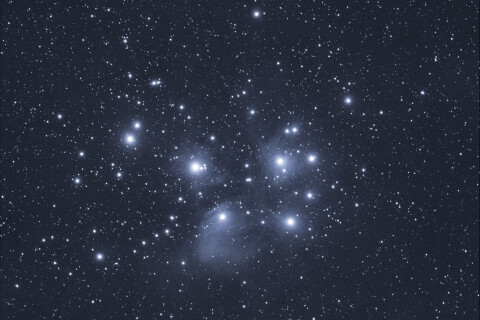 Thumbnail of Matariki, Pleiades Cluster, from Negative Space