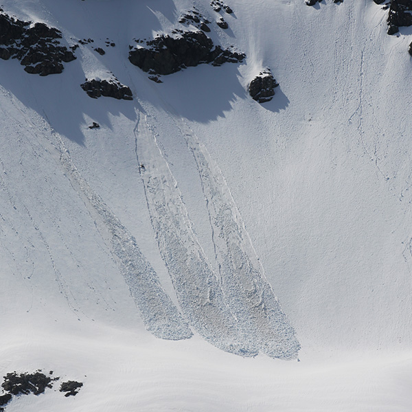 Example of a wet avalanche