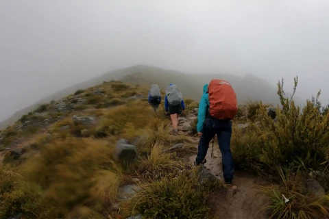 Thumbnail of Mt Somers in the rain